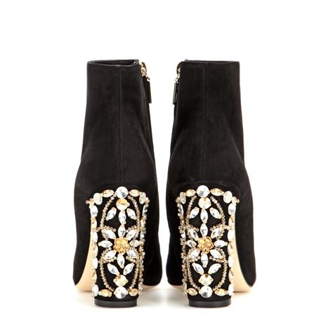 boots dolce gabbana|dolce and gabbana embellished boots.